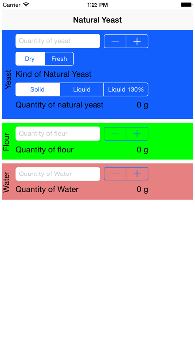 Screenshot #2 pour Yeast Calculator