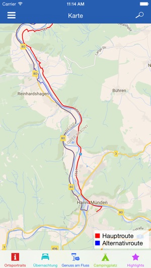 Offizielle Weser-Radweg-App(圖3)-速報App