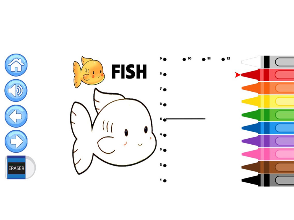Abc Alphabet Coloring Pages To Write - Educational Game For Kids Edu Room Pbs And Prek Pre Games screenshot 7