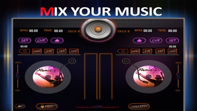 Screenshot #2 pour iRemix 2.0 Pro - Portable DJ Music Mixer Remix Tool