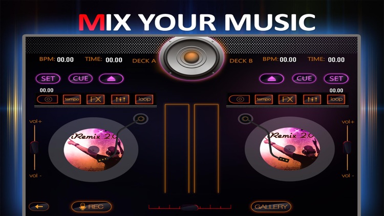 iRemix 2.0 Pro - Portable DJ Music Mixer Remix Tool