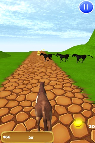 Horse Ride: Wild Trail Run & Jump Game - Pro Edition screenshot 2