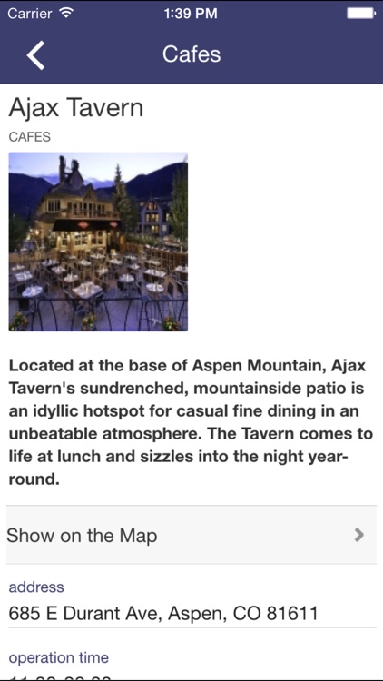 Aspen Places Guide