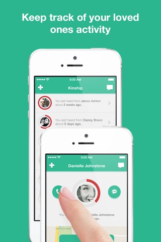 Kinship - social activity and safety for friends and family screenshot 2
