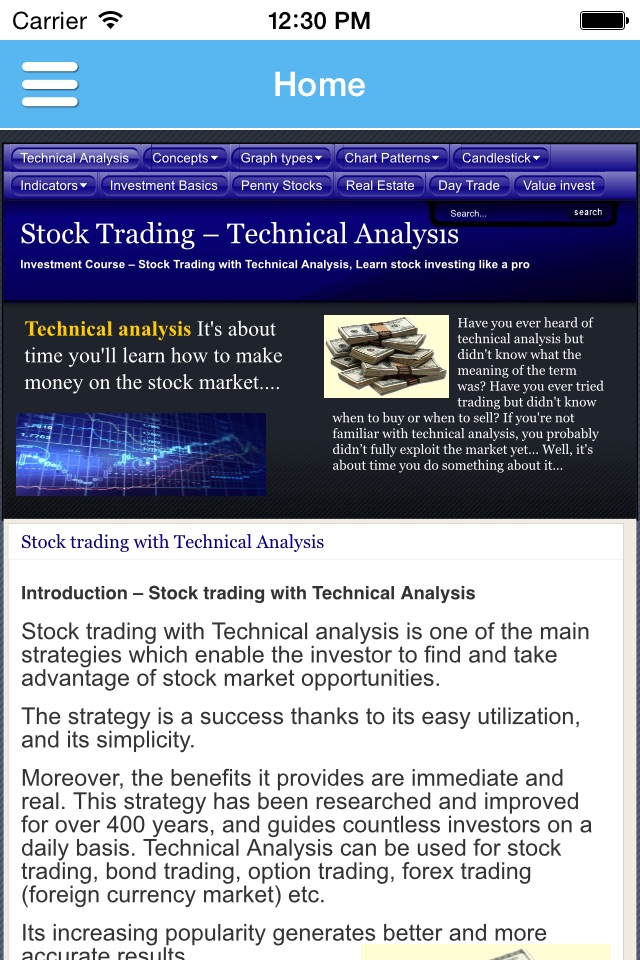StockMarket Technical analysis course screenshot 3