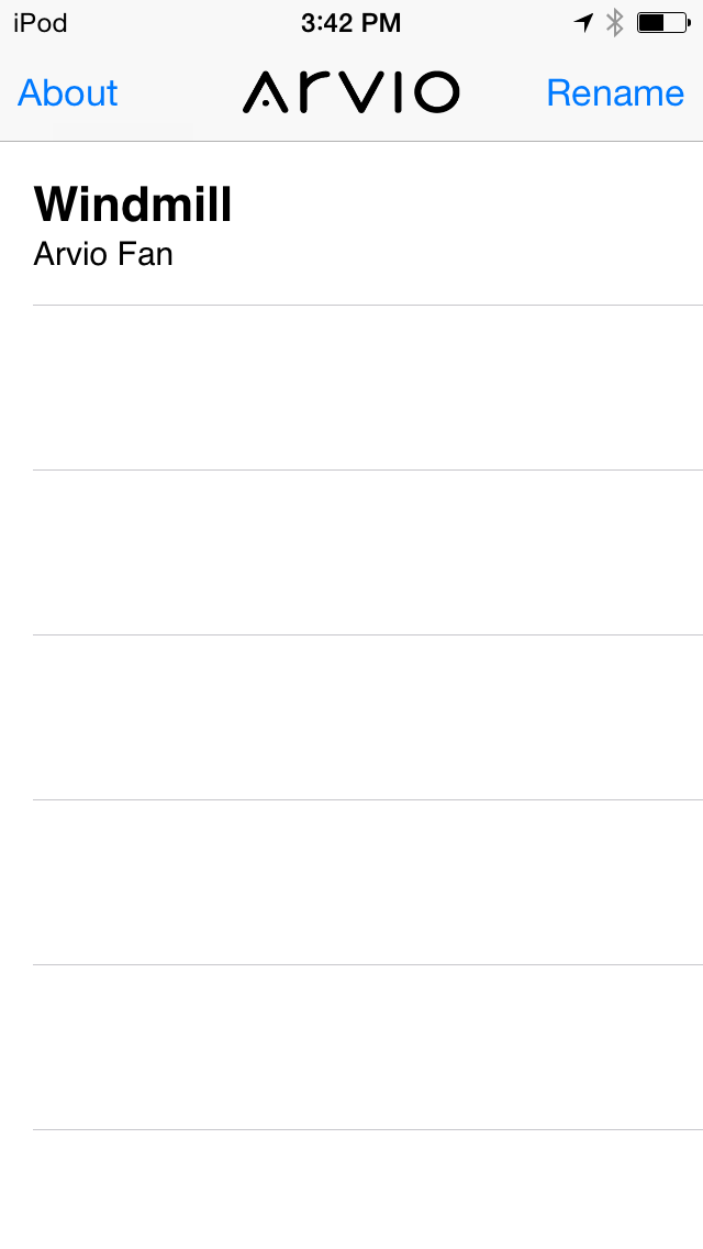 Screenshot #3 pour Arvio Fan Remote
