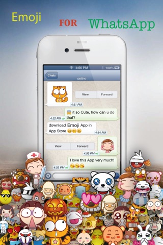 Emoji for WeChat, Kik Messenger, Viber & WhatsApp...etc screenshot 2