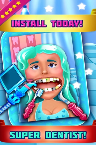 Dentist Wedding Make-over - doctor's fashion salon & little kids teeth make-up screenshot 3