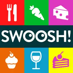 Swoosh! Guess The Food Quiz Game With a Twist - New Free Word Game by Wubu app icon