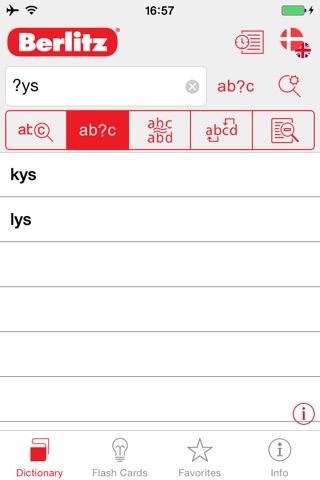 Danish - English Berlitz Essential Dictionary screenshot 3