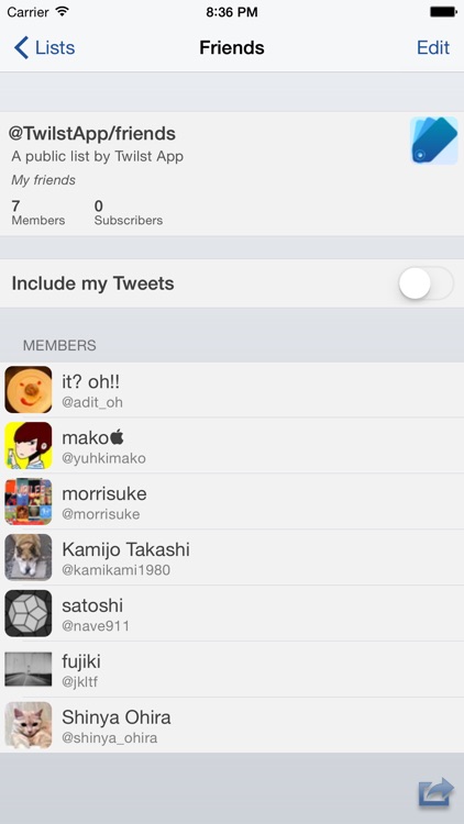 Twilst - List centric Twitter screenshot-3