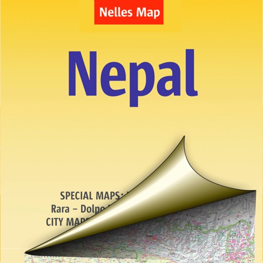 Nepal. Tourist map.