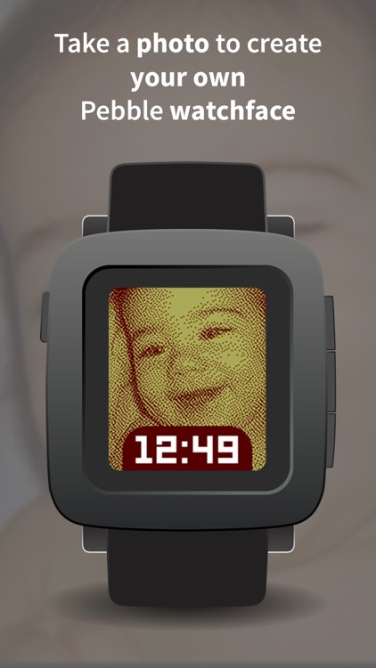 Photo Watch — Use a photo as a Pebble watchface