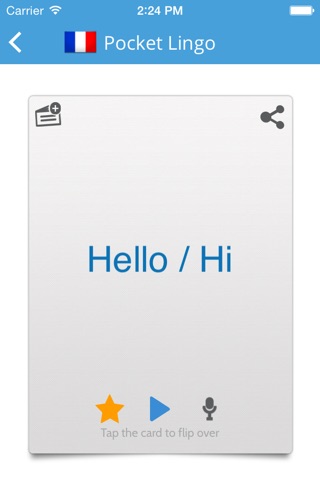 French Pocket Lingo - for trips to france screenshot 3