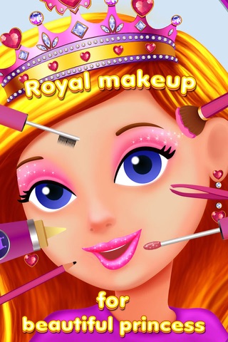 Princess Castle Fun – Royal Fashion Dress Up, Make Up Room, Tiara Decoration and Horse Care screenshot 2