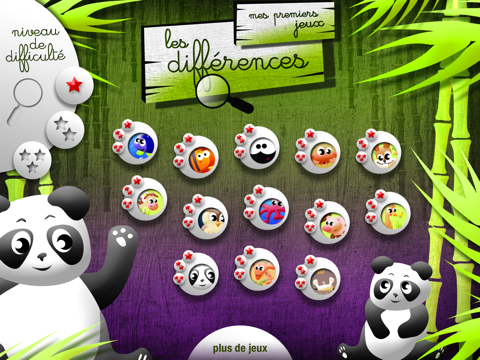 Screenshot #5 pour Mes premiers jeux : les différences - Jeu gratuit pour les petits et les grands Enfants