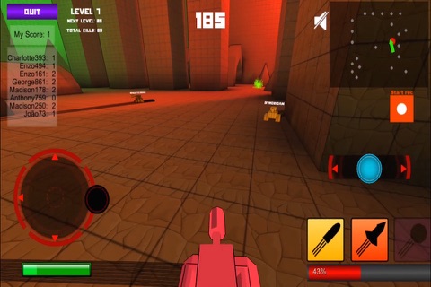 Pixel Tank 3D - Multiplayer Shooter screenshot 4