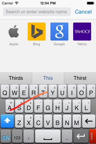 TSwipe-Pro Keyboard screenshot 2