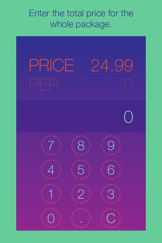 PricePer - Shopping Calculator screenshot 2