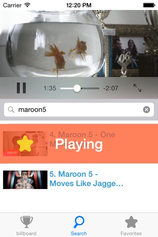 bbPlayer (billboard Free Music) screenshot 2