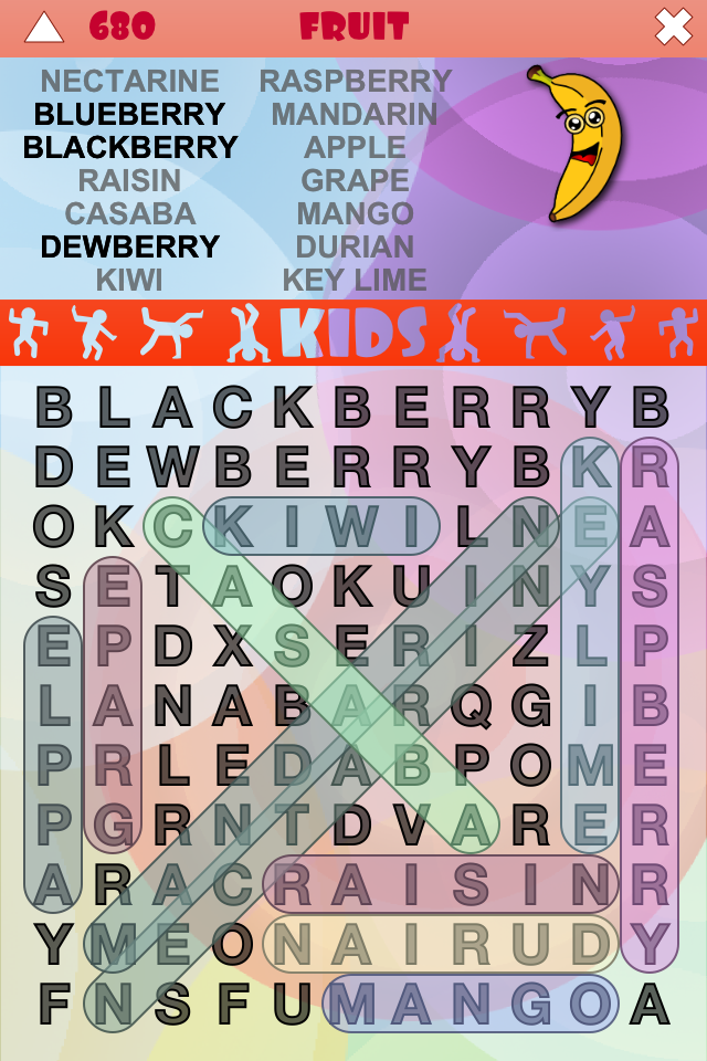 WordSearch Kids