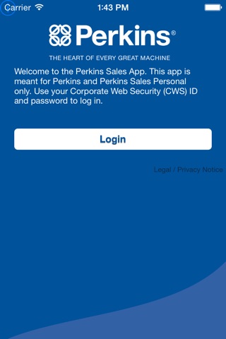 Perkins Sales screenshot 2