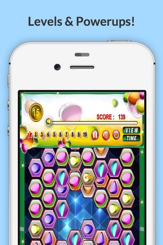 Gem Swap Drop! Pop The Mine Diamond Puzzle Dig-ger with Friends Deluxe 3 screenshot 4