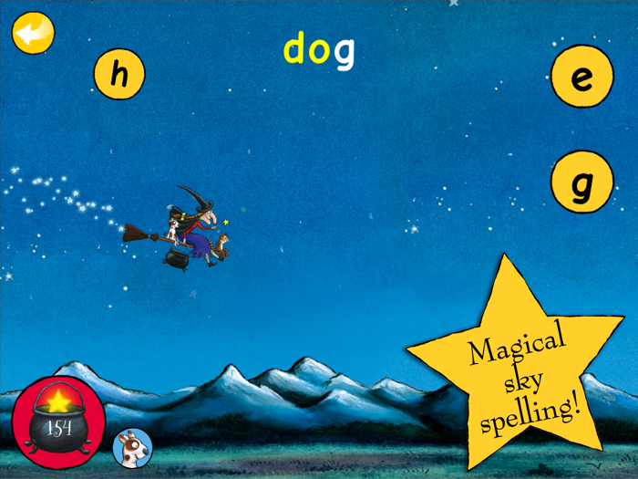 Room on the Broom Flying