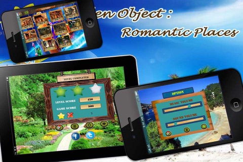 Hidden Object : Romantic Places screenshot 4