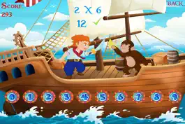 Game screenshot Выучи таблицу умножения - Пиратские сражения на шпагах apk