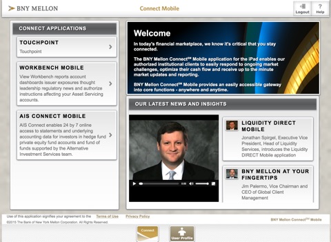 BNY Mellon Connect℠ Mobile screenshot 2
