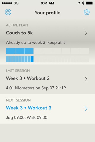 Run 5k (GPS & Pedometer) - Couch to 5k plan screenshot 4