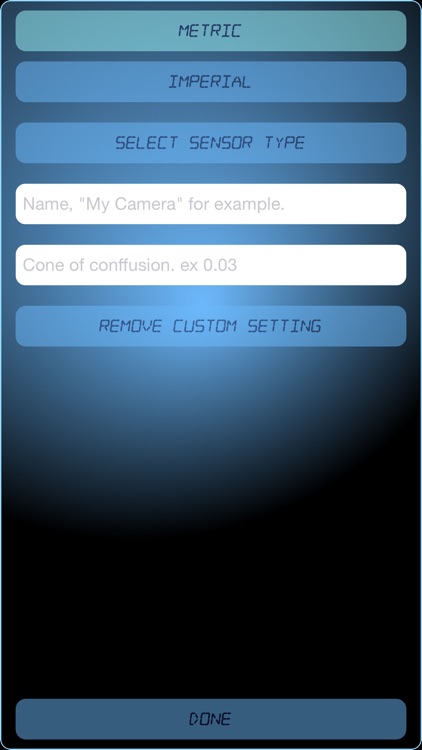 Hyperfocal Calculator DOF Depth of Field