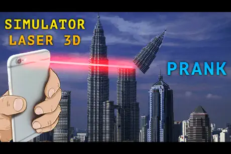 Simulator Laser 3D Joke