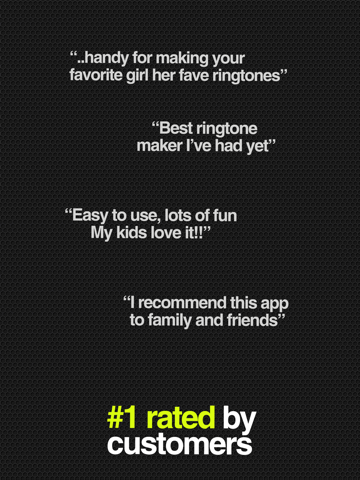 tonecreator - create ringtones, text tones and alert tones ipad resimleri 4