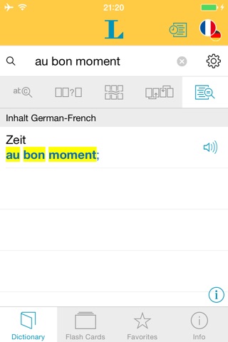 Großes Französisch Wörterbuch screenshot 2