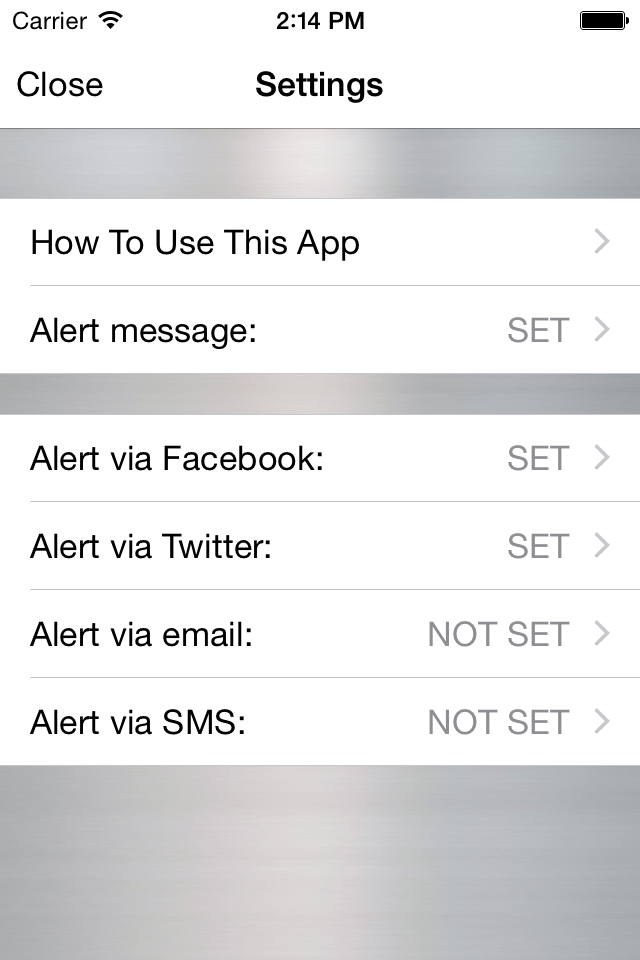 SEND HELP - SOS Panic Button