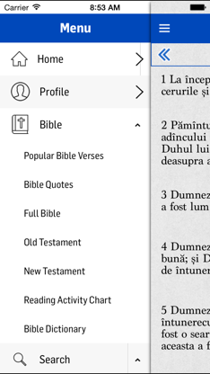 Romanian Bible screenshot 4