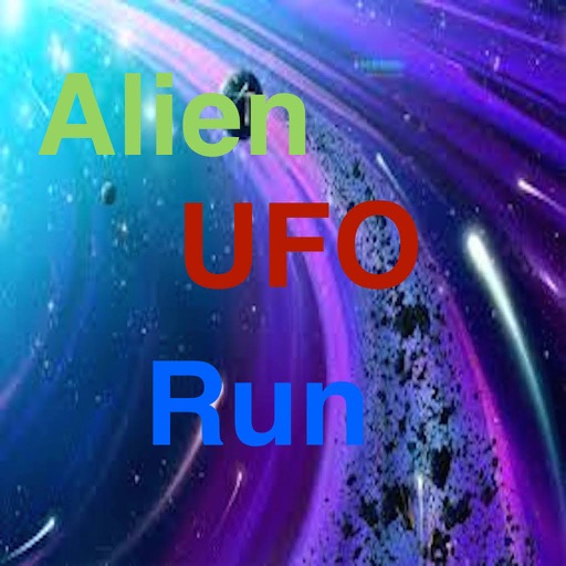 Alien UFO Run Icon