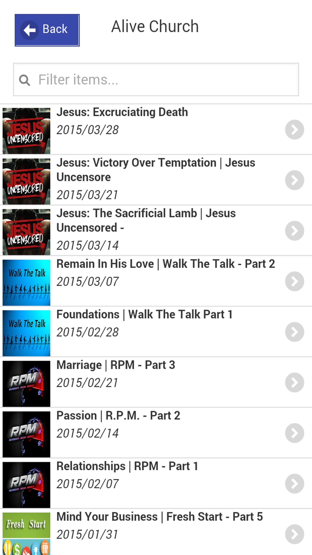 Streaming Church
