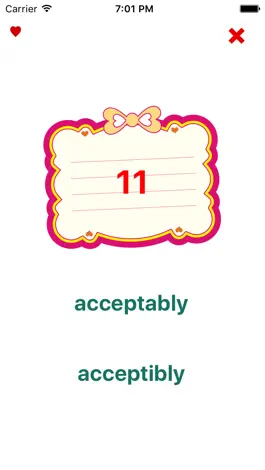 Game screenshot Spelling Test+ apk