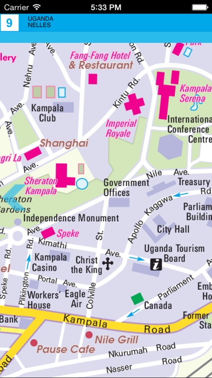 Uganda. Tourist map. screenshot-4