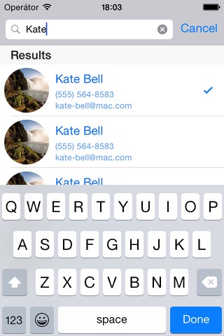 EM Contacts screenshot 3