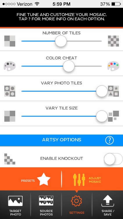 mymosaic - photo mosaic maker screenshot-3