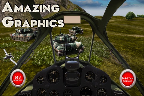 Vietnam War. A-10 Tank Killer II - Combat Flight Simulator screenshot 2