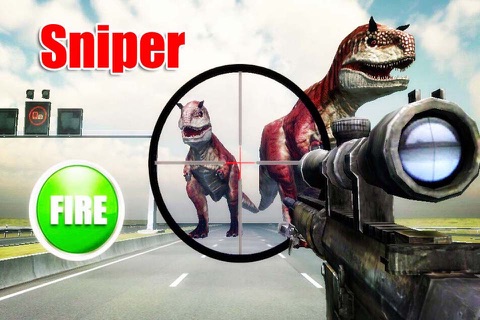 Dinosaur Simulator 3D - Sniper Shooting Hunter screenshot 2