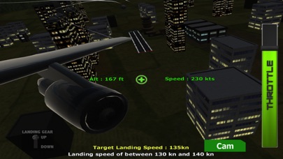 Screenshot #1 pour Atterrissage de l'avion - pilote l'avion
