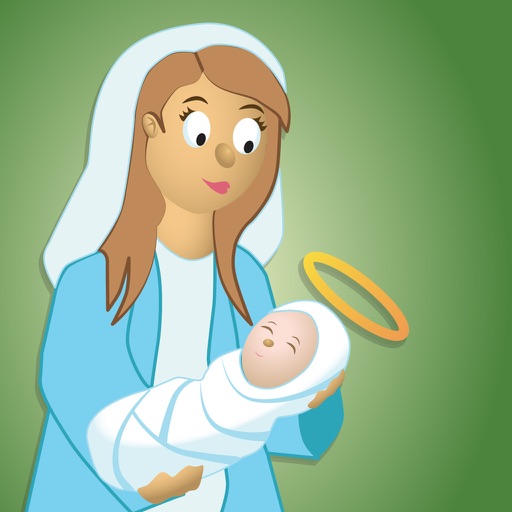 Life of Jesus: Virgin Birth - Bible Story, Coloring, Singing and Games for Children icon