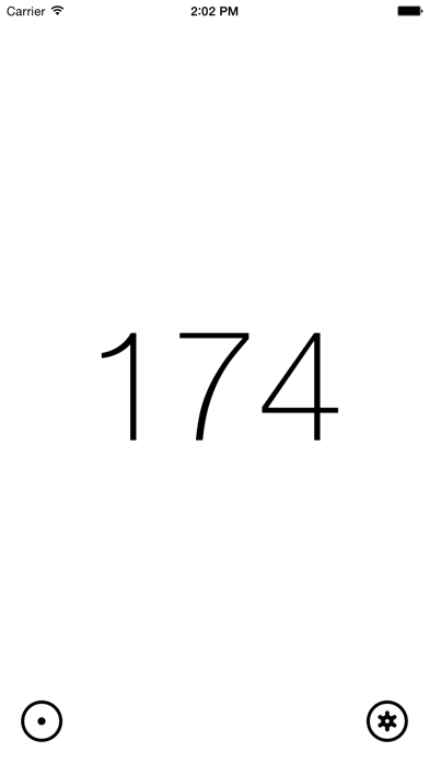 Screenshot #2 pour Tempus - A Touch Screen Metronome