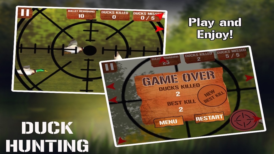 #2. Duck Hunting: Angry Shooting Game (iOS) 由: App Holdings